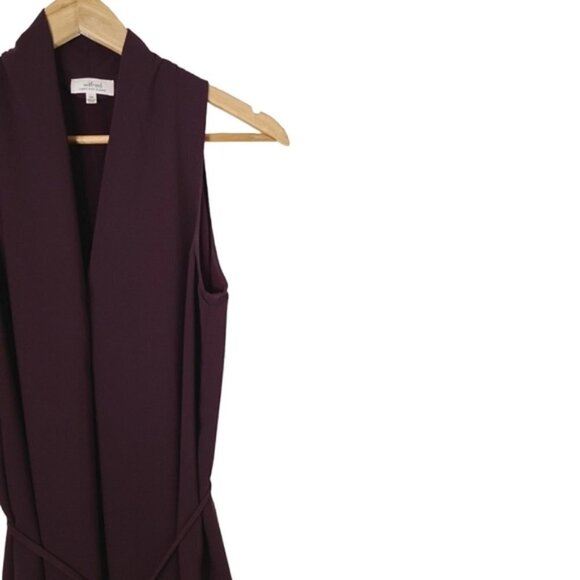 ARITZIA WILFRED Monge Burgundy Dress Women's Size XXS - Picture 7 of 16